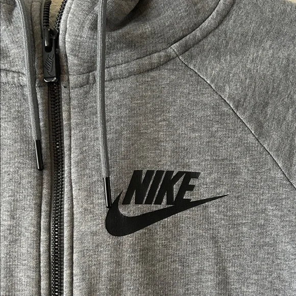 Nike Charcoal Full-Zip Hoodie - Picture 2 of 5